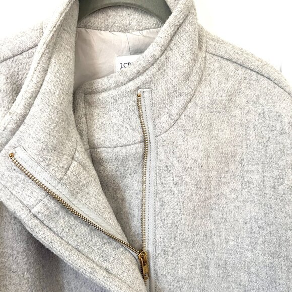 J. Crew City Coat Wool Blend - Picture 3 of 16